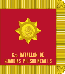 [Guidon: sample of that of a unit of the Corp of Presidential Guards]